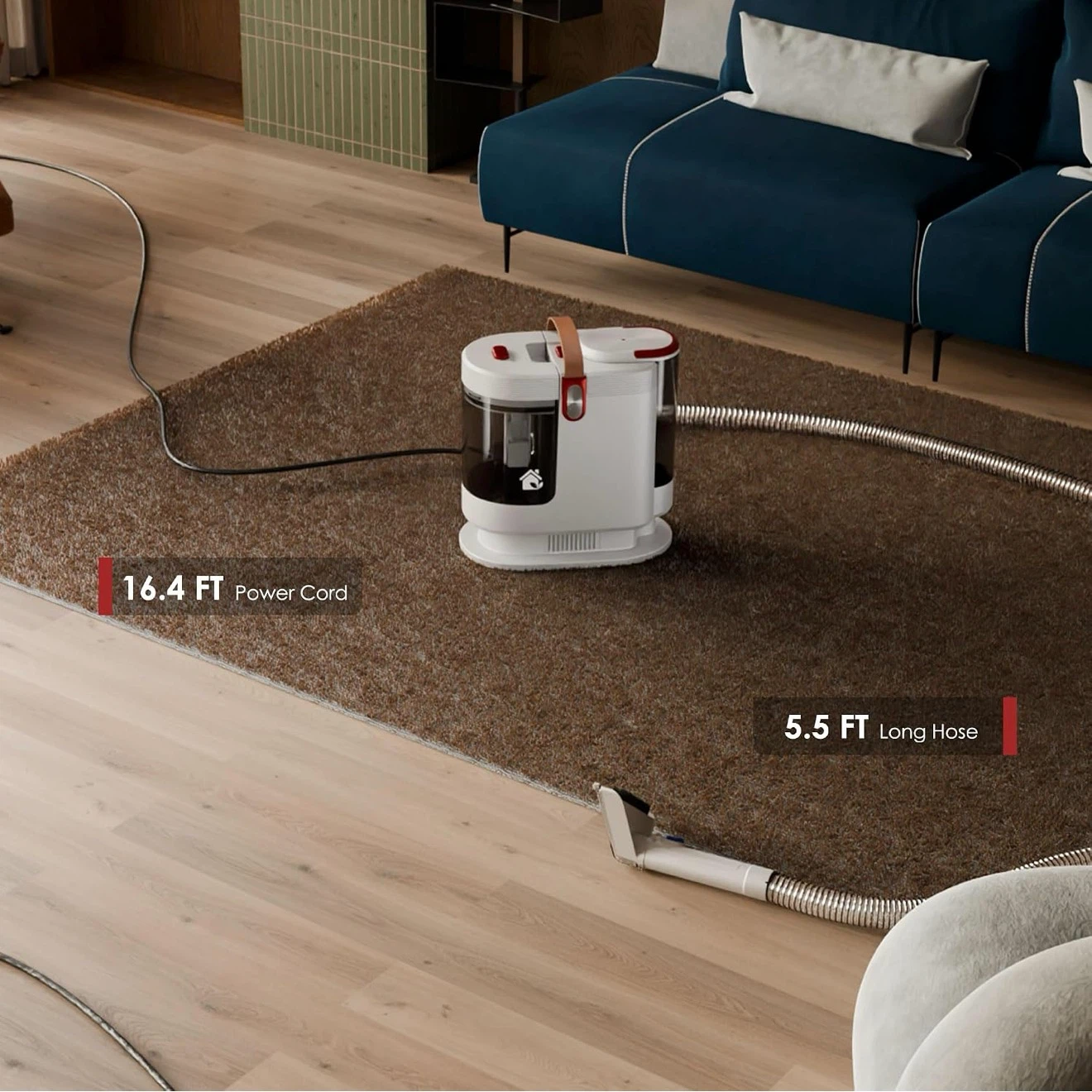 Portable Carpet and Upholstery Cleaner - photo 4