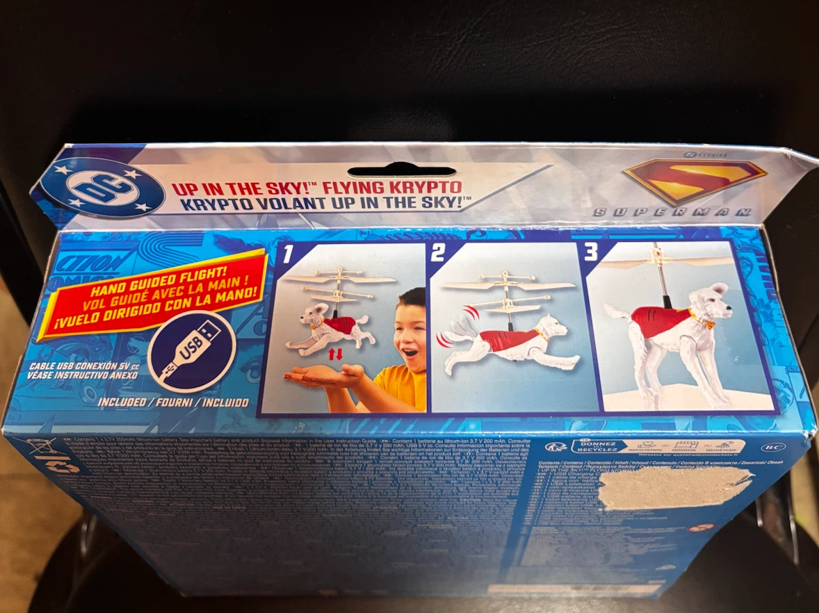 DC Superman Flying Krypto Toy - photo 2