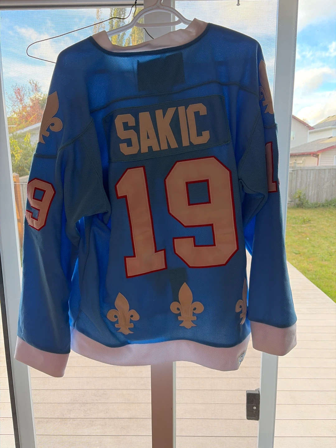 CCM Quebec Nordiques Sakic Jersey - photo 2