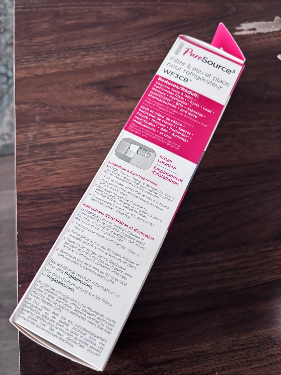 Frigidaire PureSource3 Water & Ice Filter WF3CB - photo 2
