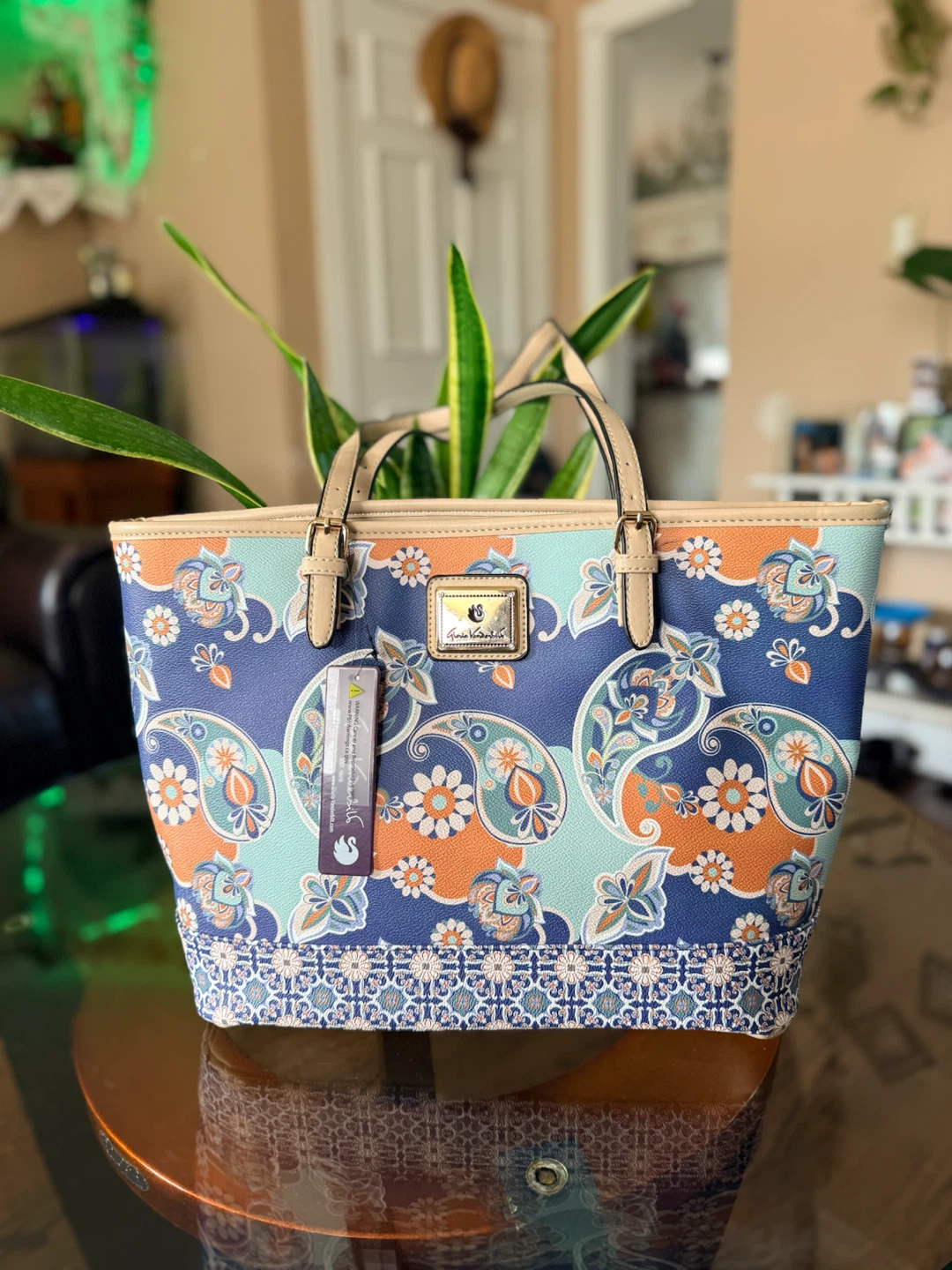Gloria Vanderbilt Paisley Tote Bag - photo 2
