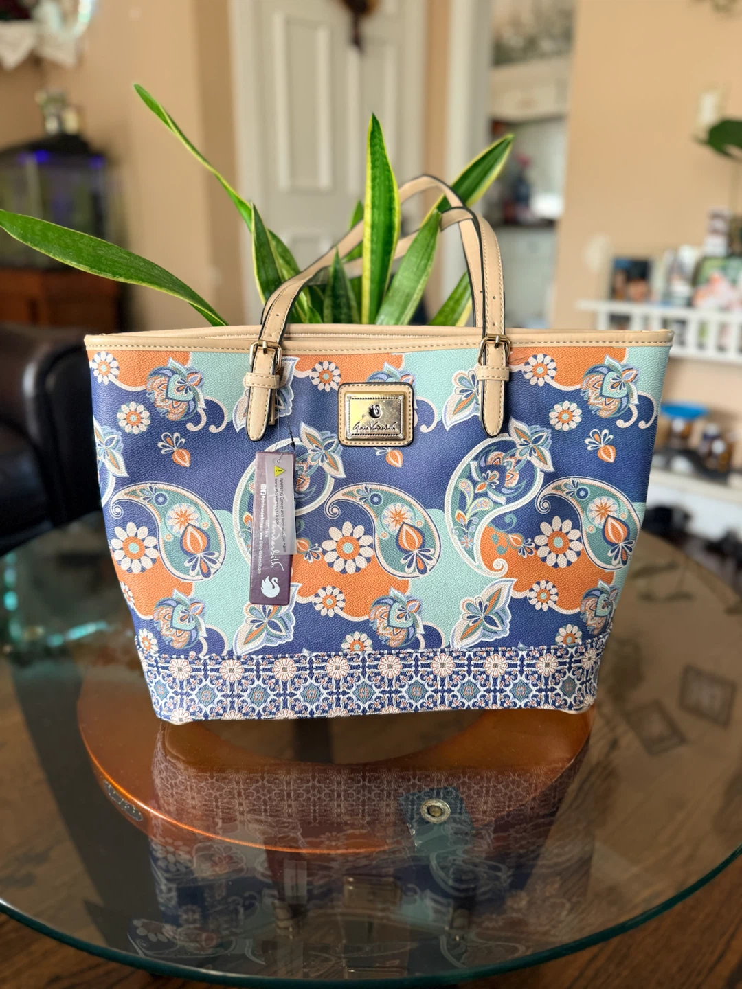 Gloria Vanderbilt Paisley Tote Bag - photo 3