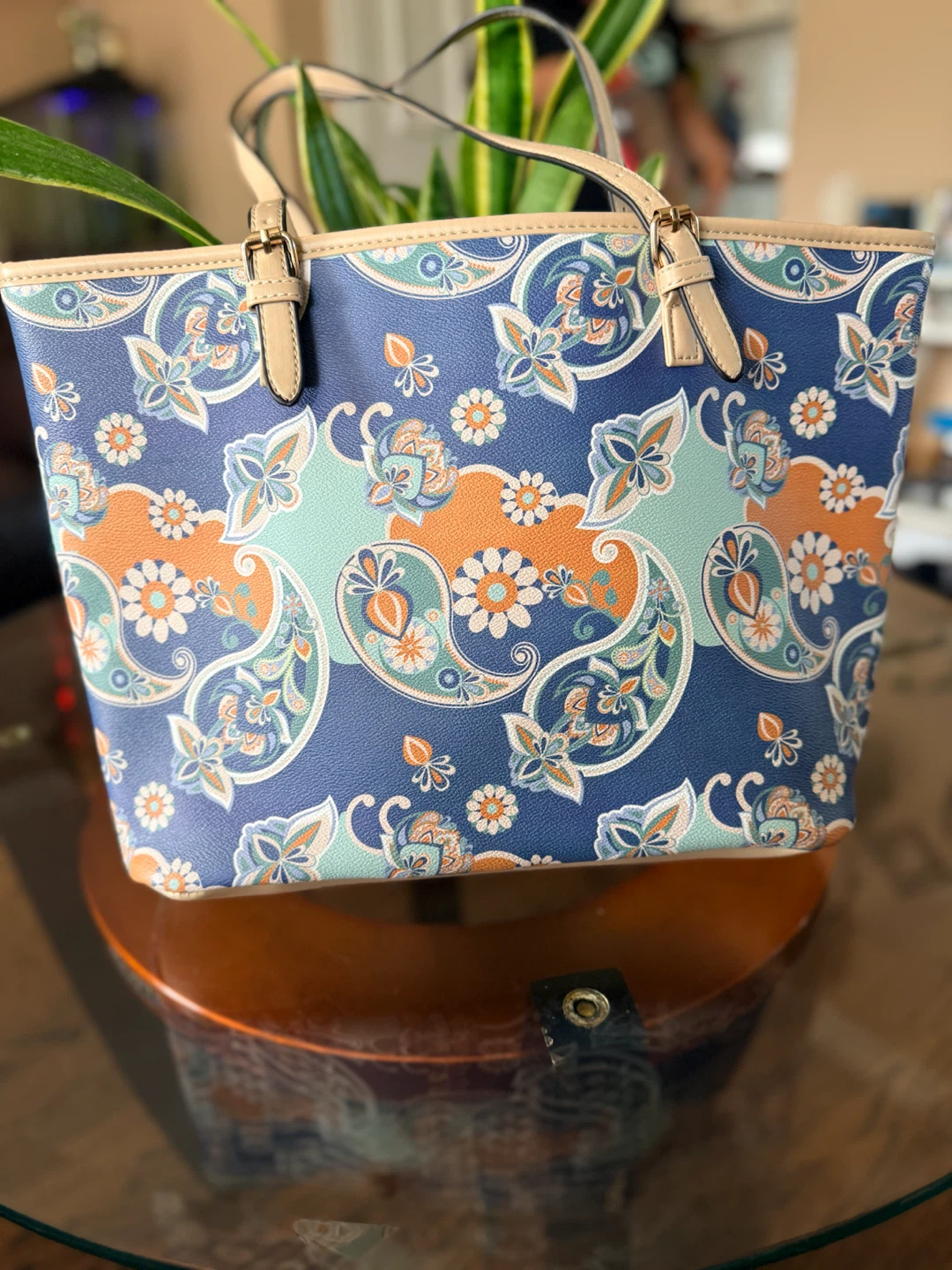 Gloria Vanderbilt Paisley Tote Bag - photo 4