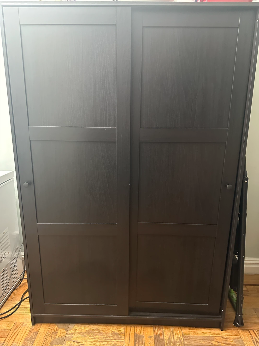 IKEA Vuku Wardrobe Black