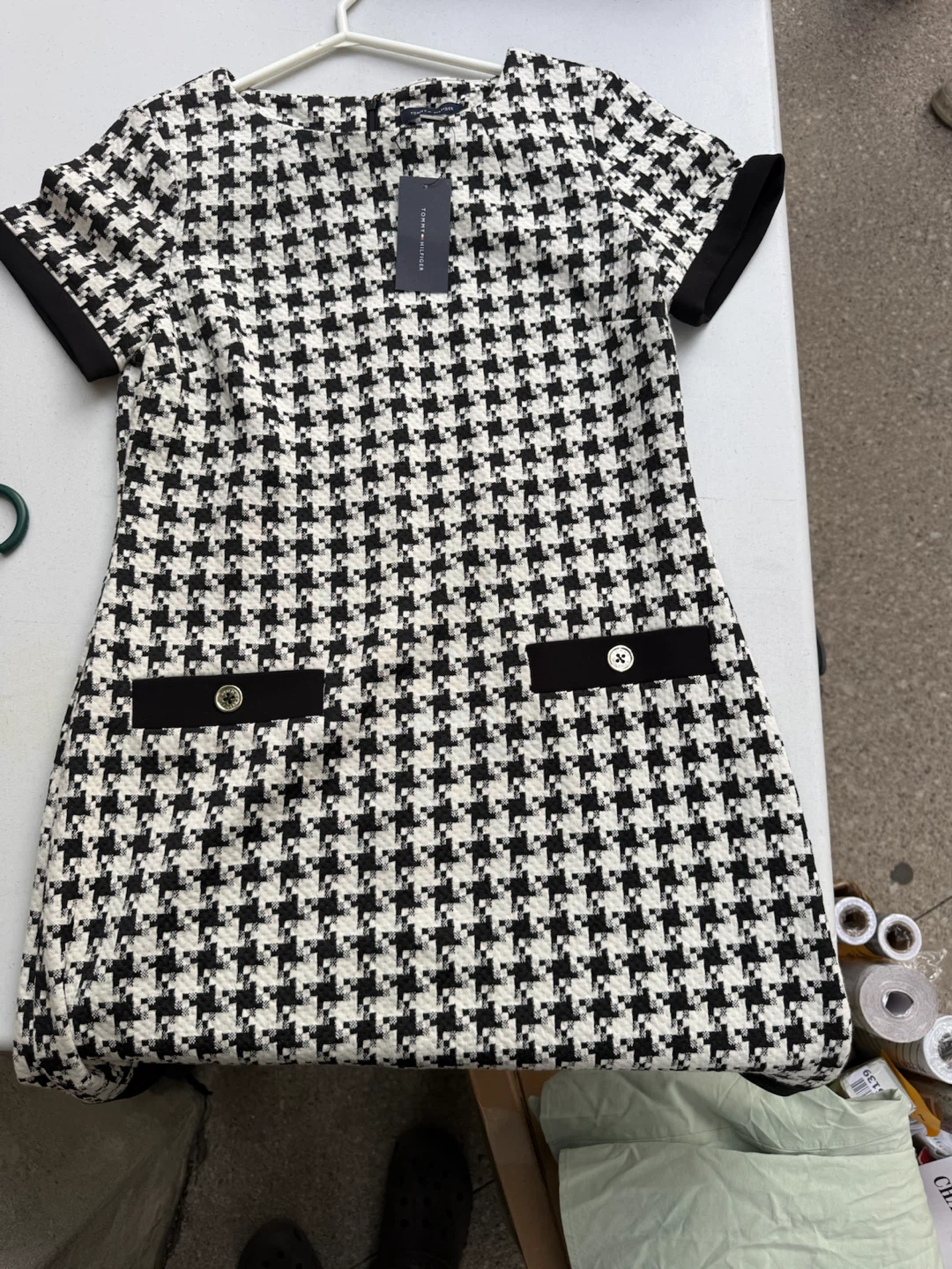 Tommy Hilfiger Houndstooth Dress Size 14 - photo 2