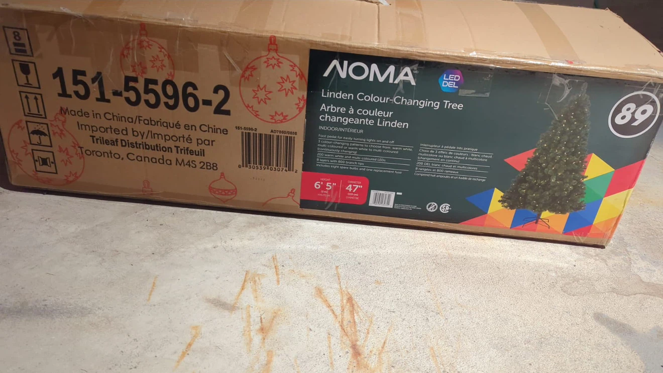 NOMA Linden Colour-Changing Christmas Tree