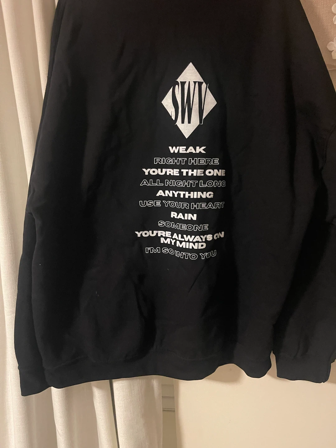 SWV Graphic Hoodie Black - photo 2