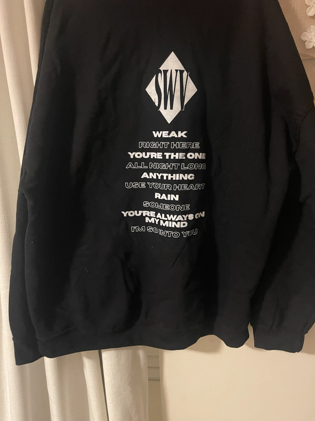 SWV Graphic Hoodie Black - photo 3