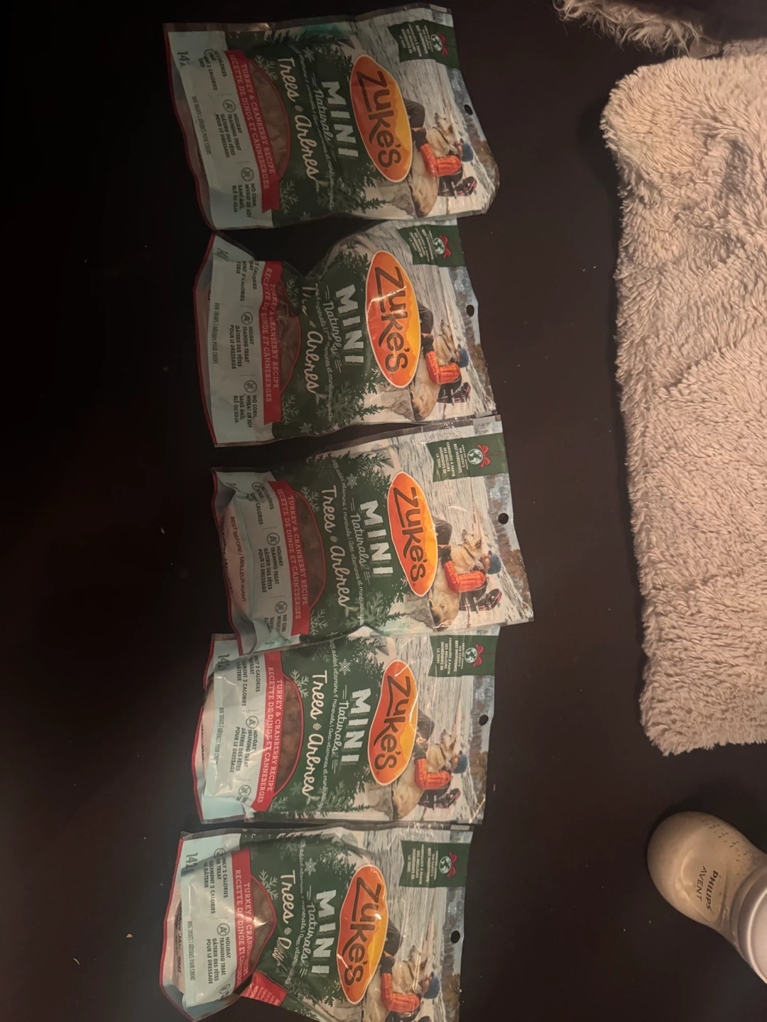5 Bags Zuke's Mini Naturals Dog Treats