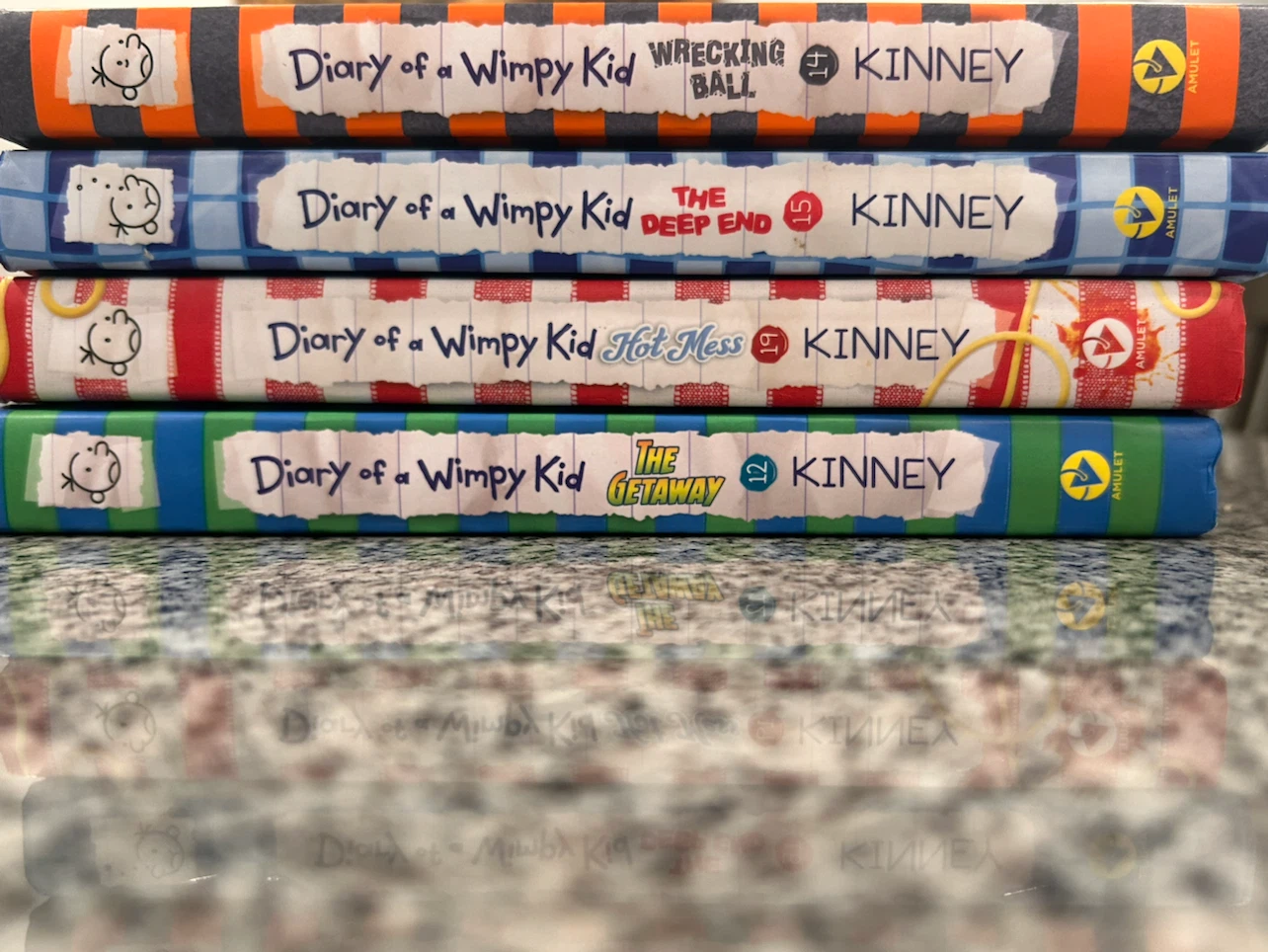 4 Diary of a Wimpy Kid Books