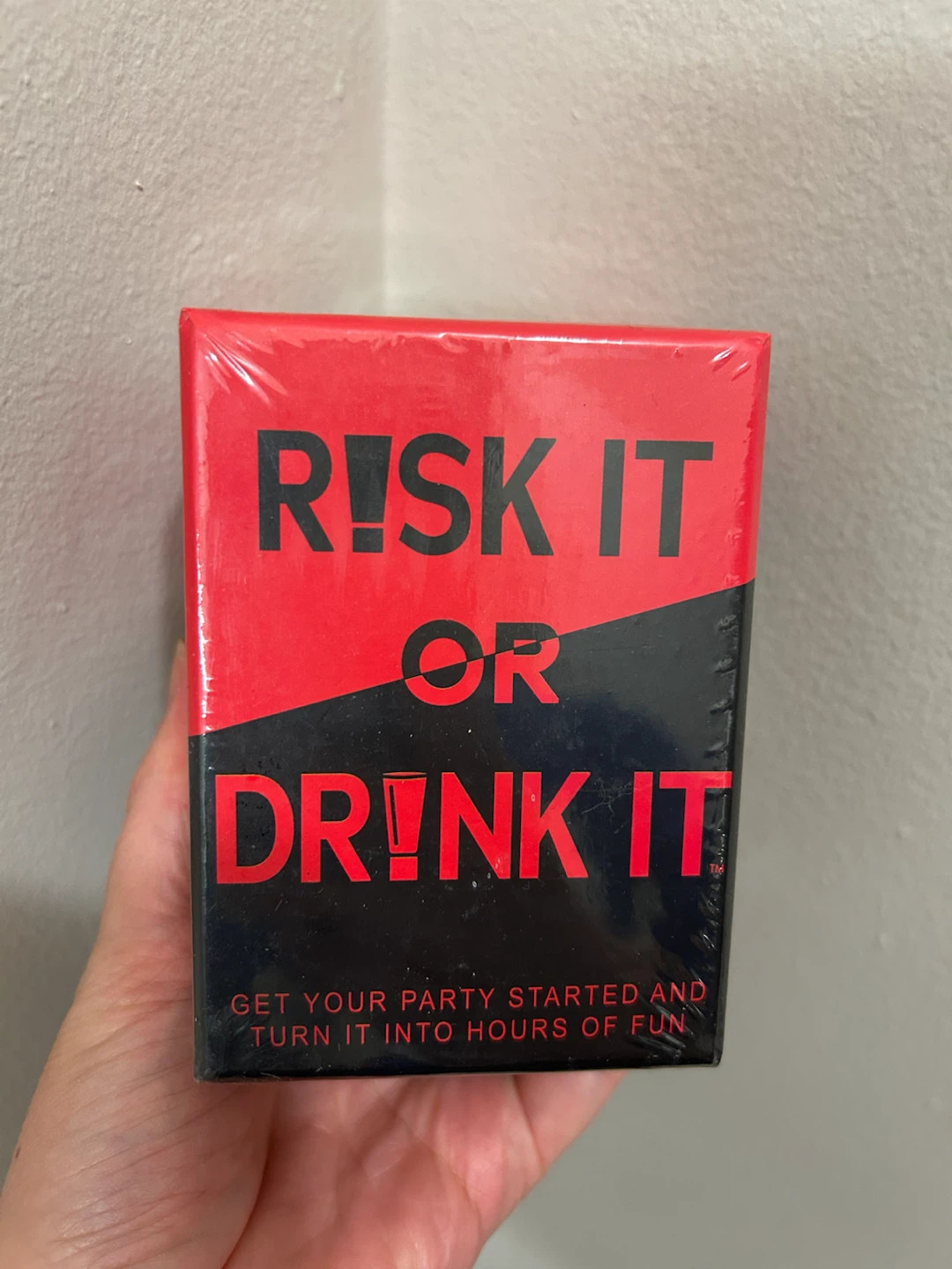 Risk It Or Drink It Party Card Game