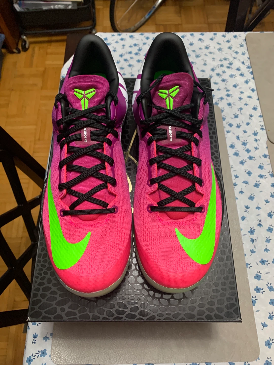 Nike Kobe VIII Protro Red Plum/Electric Green - photo 2
