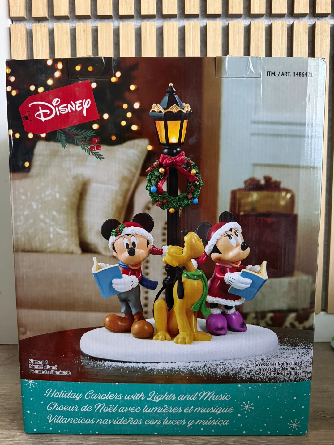 Disney Holiday Carolers with Lights and Music
