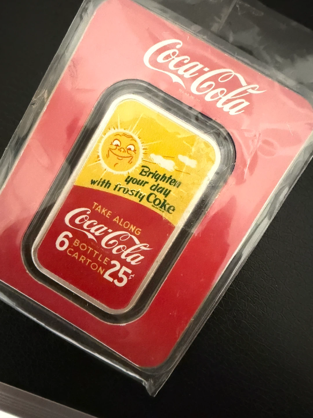 Coca-Cola 1 oz Fine Silver Bar - photo 2