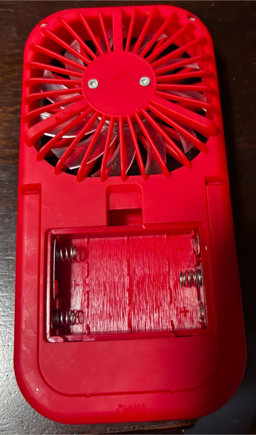DoorDash portable handheld fan - photo 2