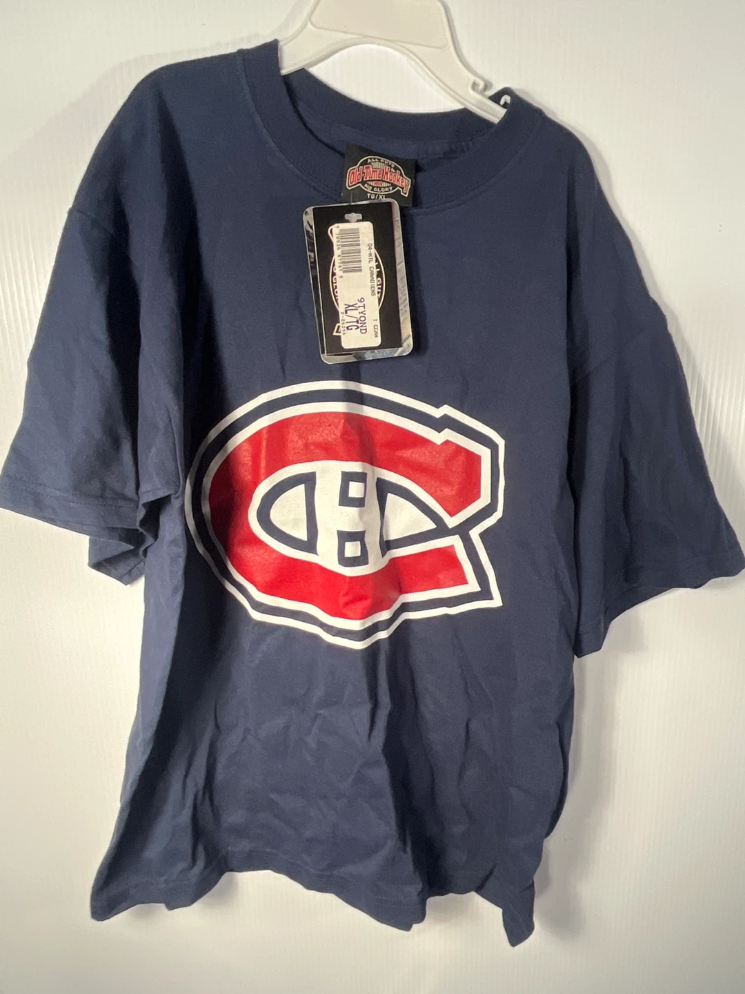 NEW Montreal Canadiens Shirt (XL) + 7 Hockey Card Bundle - photo 2