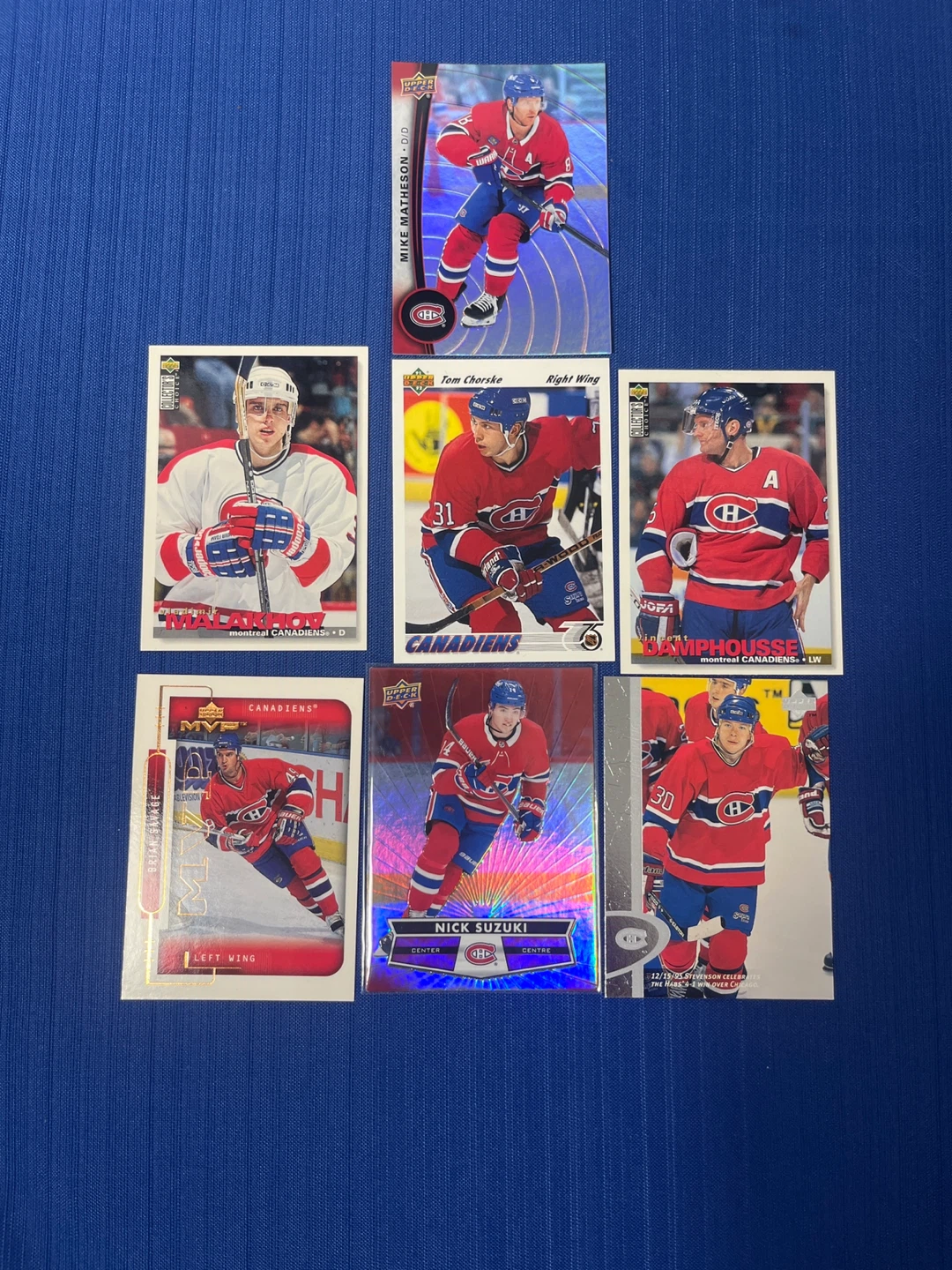NEW Montreal Canadiens Shirt (XL) + 7 Hockey Card Bundle - photo 3