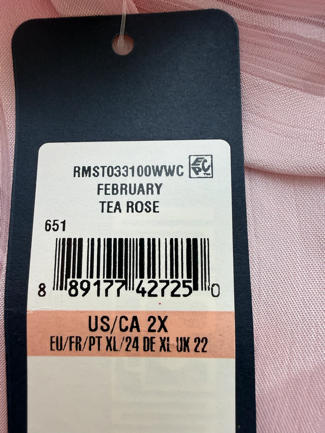Rachel Rachel Roy Sleeveless Striped Top Tea Rose 2X - photo 3