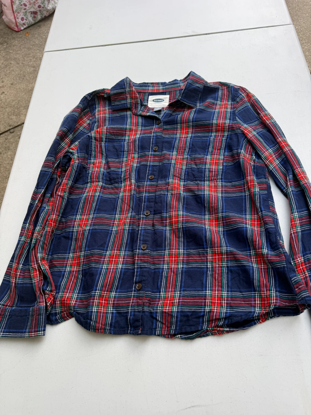 Old Navy Plaid Flannel Shirt