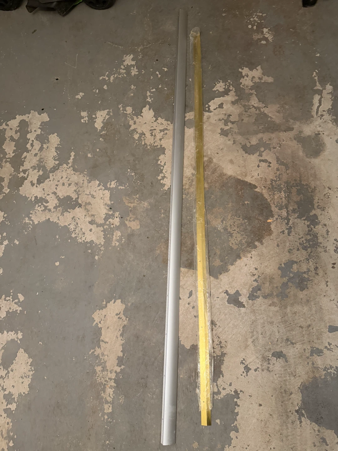 Gold Metal Transition Strip