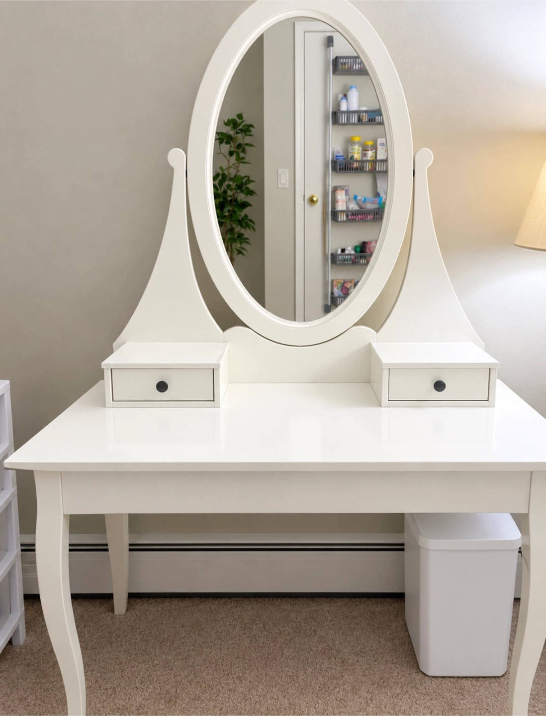 IKEA HEMNES Dressing Table with Mirror