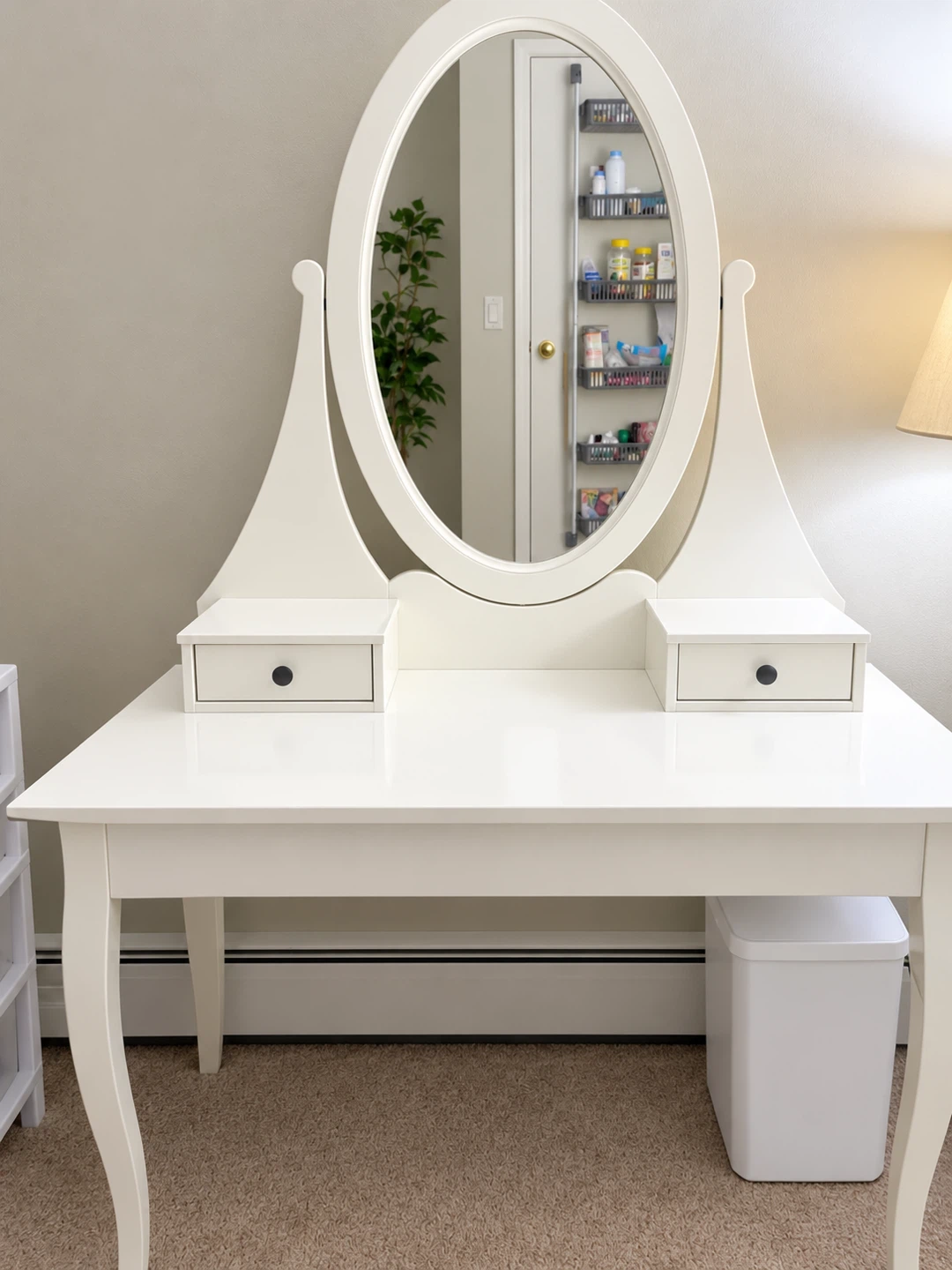 IKEA HEMNES Dressing Table with Mirror - photo 2