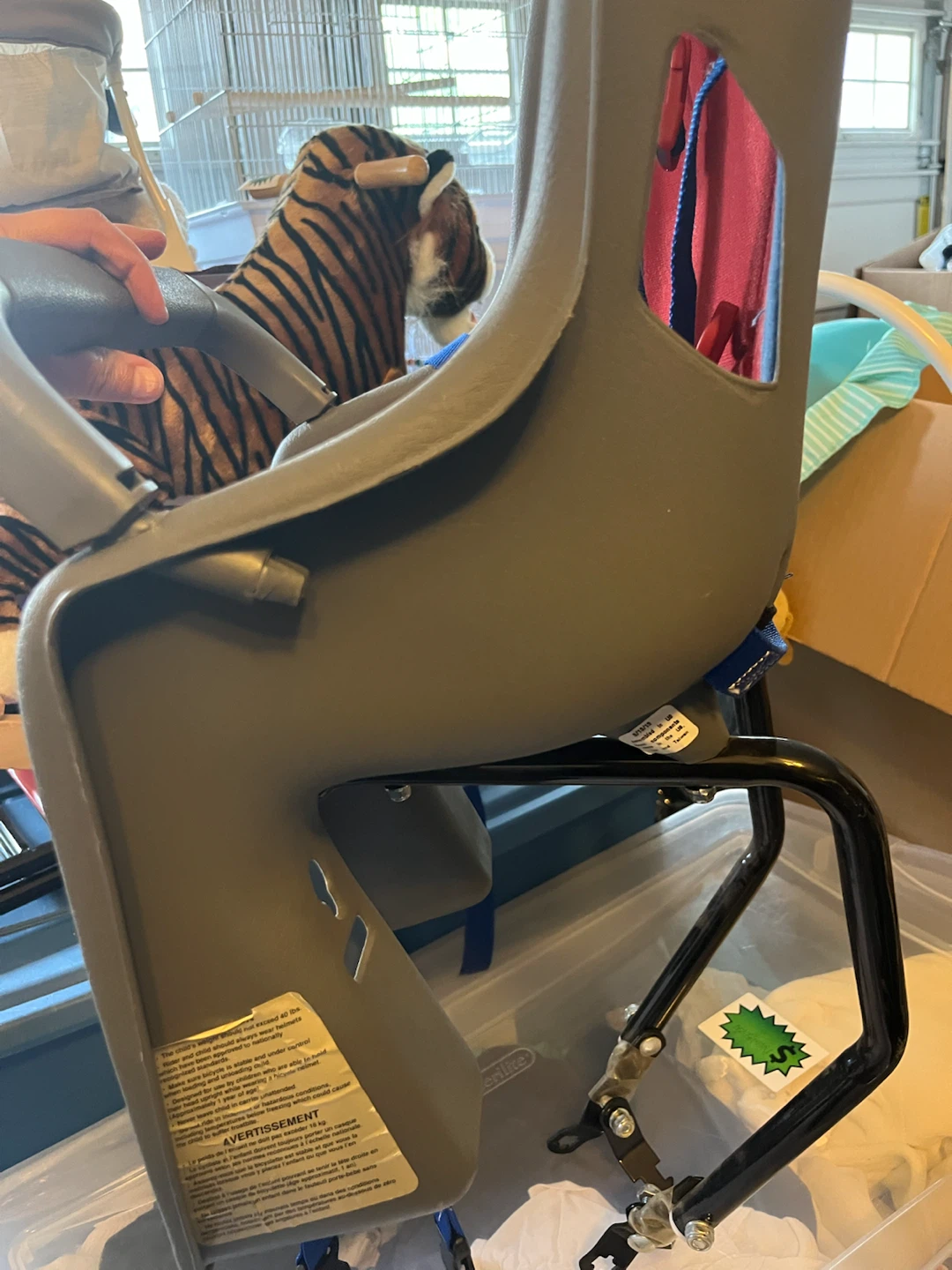 Rear-Mount Bicycle Child Seat - photo 3