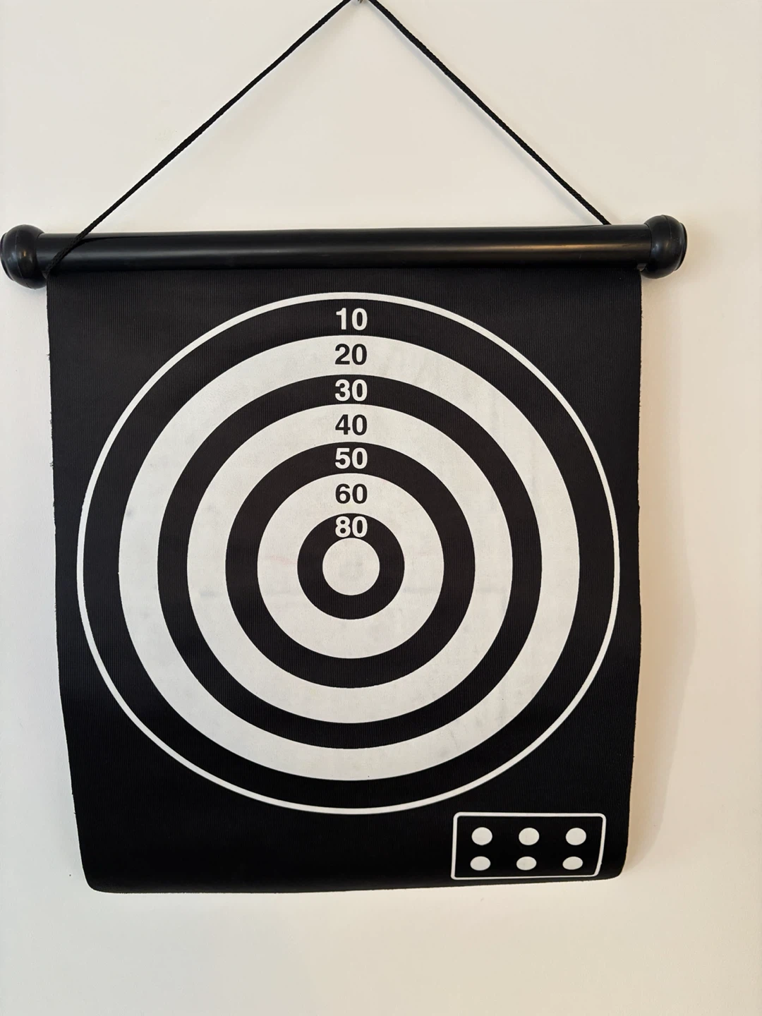 Double-Sided Dart Board with Darts - photo 2