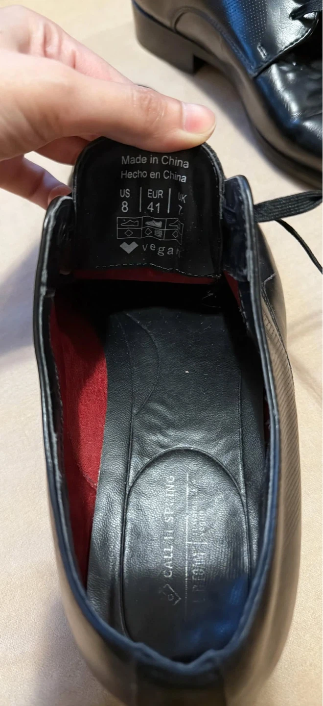 Call It Spring Black Dress Shoes size 8 - photo 2