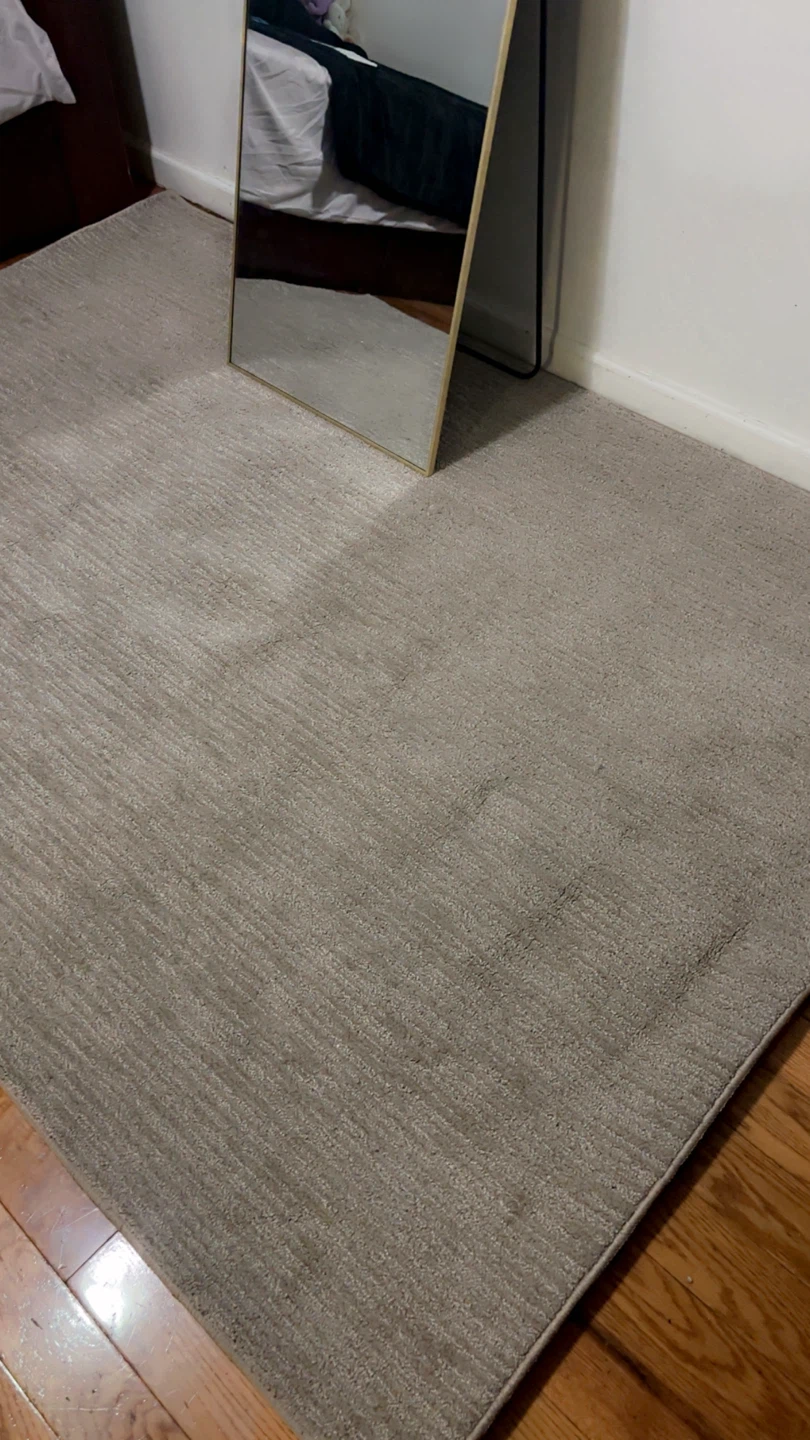 Textured Gray Area Rug - photo 2