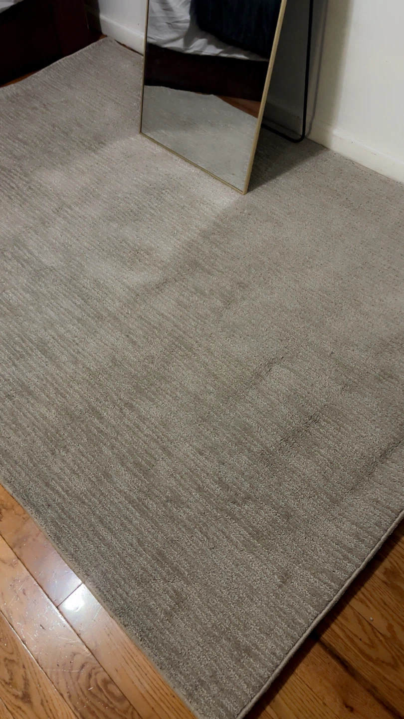 Textured Gray Area Rug - photo 4
