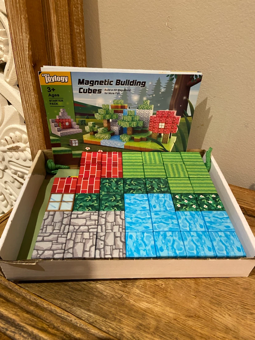 40 Piece Magnetic Cubes 1” - photo 4