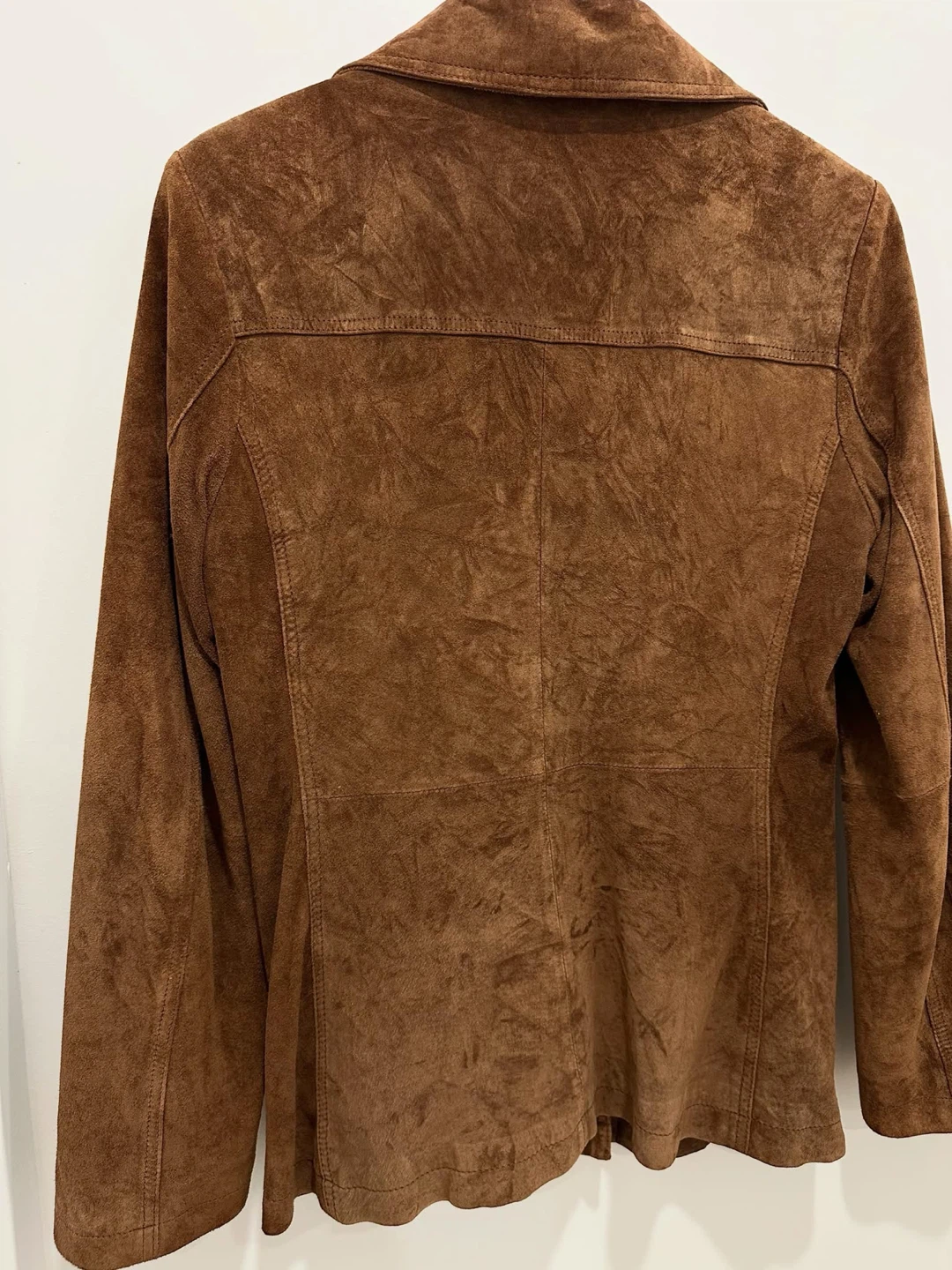 Vintage Danier Brown Suede Leather Jacket - photo 5
