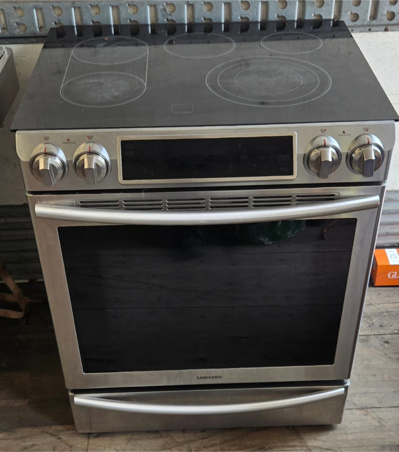 Samsung electric range