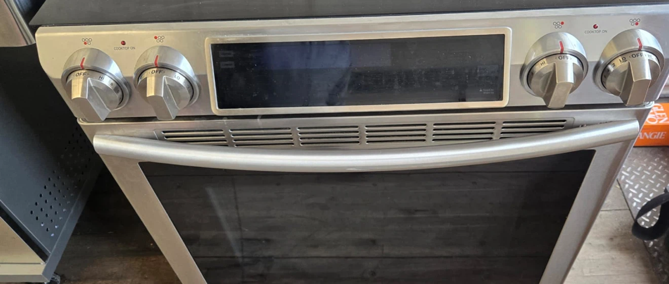 Samsung electric range - photo 2