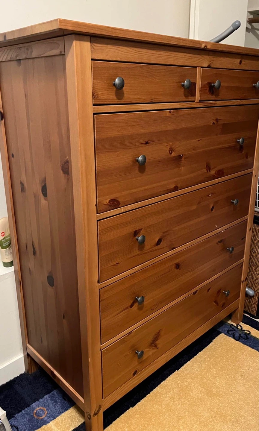 IKEA Hemnes 6-Drawer Dresser - Pine - photo 2
