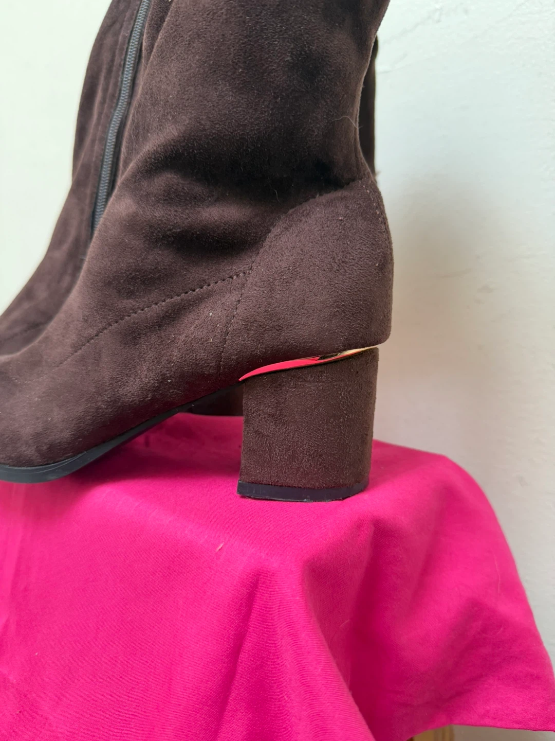Women's Brown Knee-High Boots - photo 3