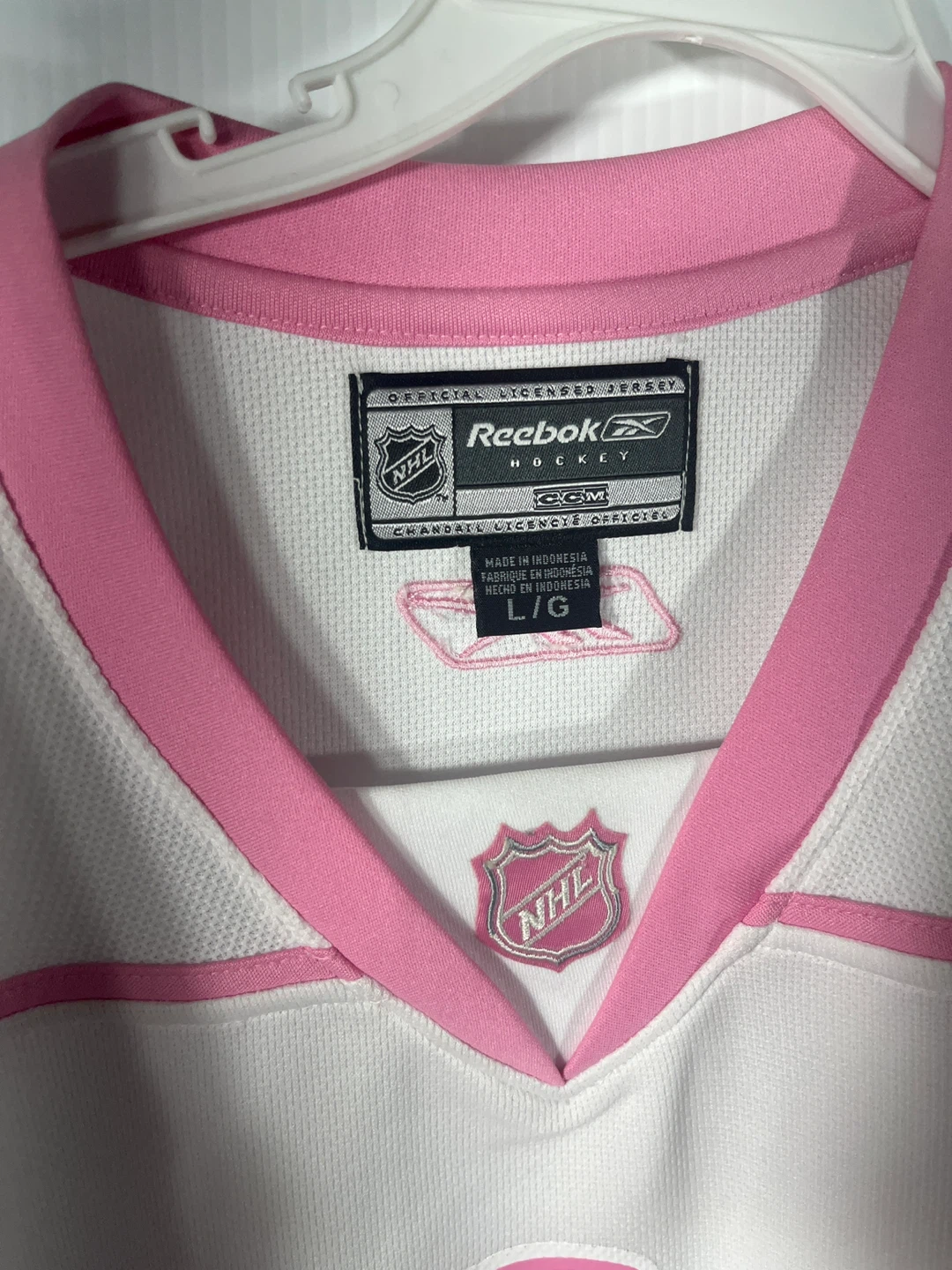 Ottawa Senators Reebok Pink Fashion Jersey  & Hand Towel Set - photo 5