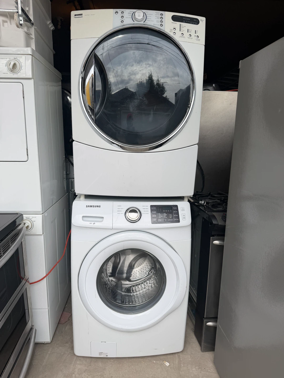 Samsung Washer and Maytag Dryer