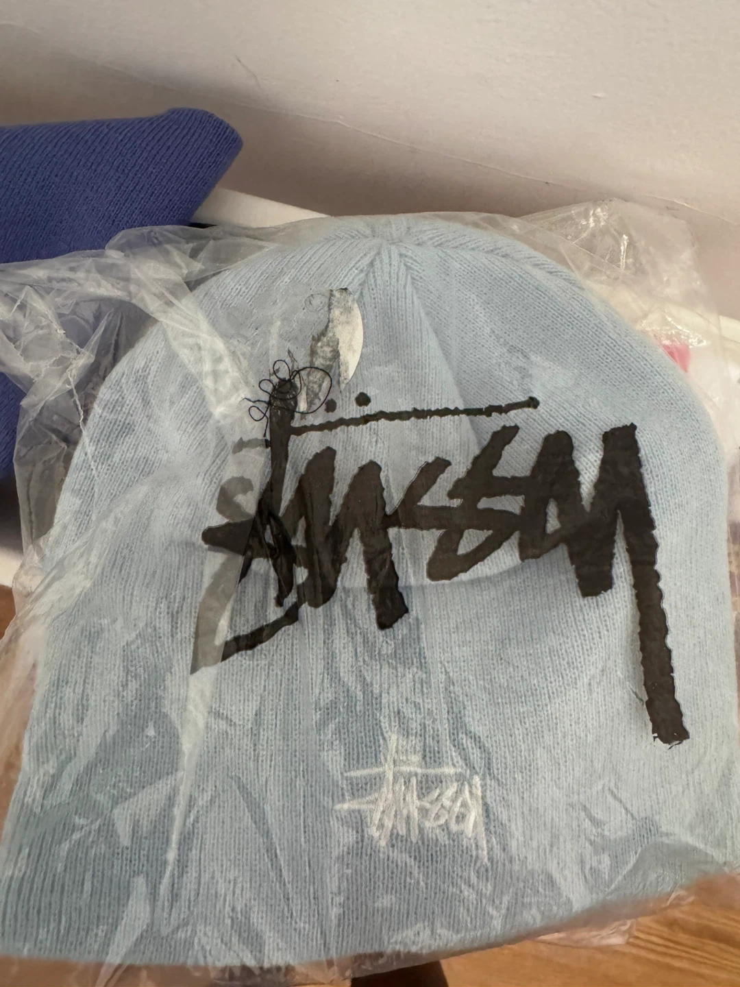 Stussy Light Blue Beanie