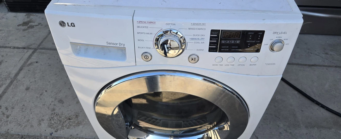 LG Inverter Direct Drive Washer and Dryer 24” Set - photo 3