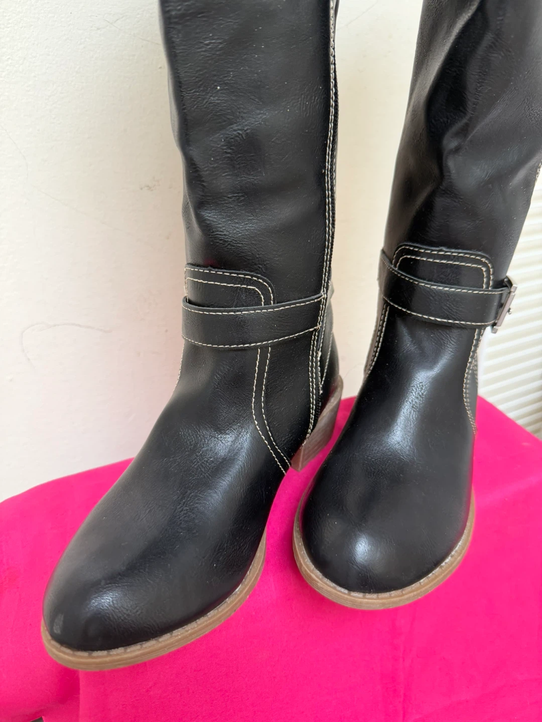 Black Knee-High Boots - photo 4