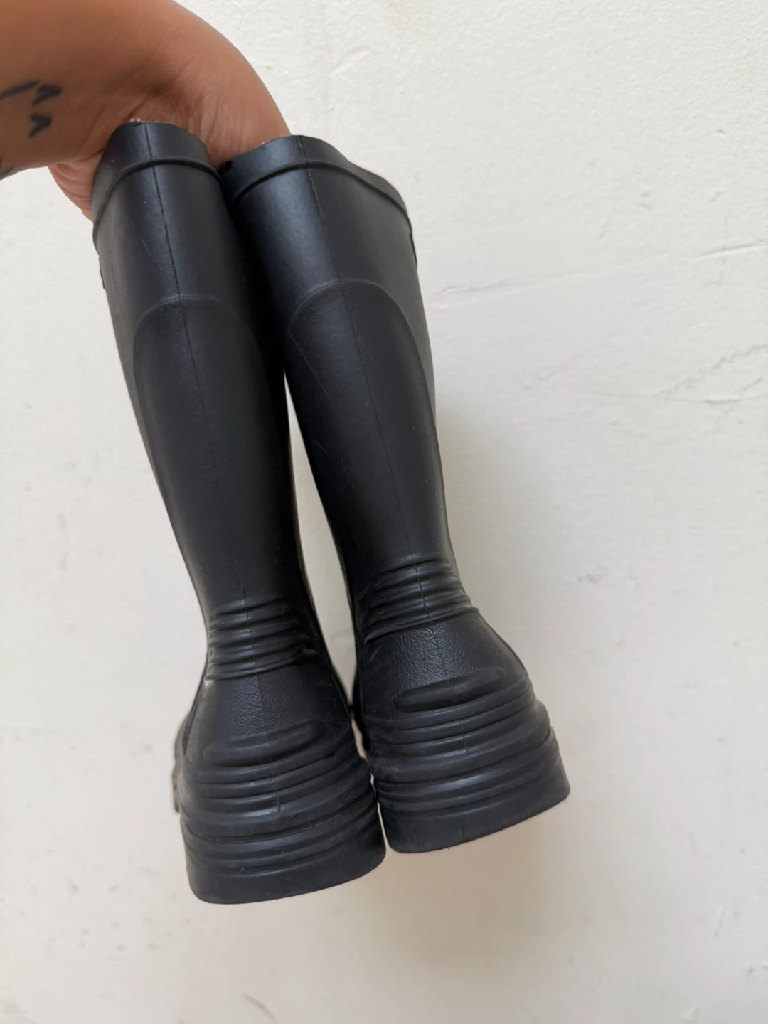 Northerner black rubber rain boots - photo 5