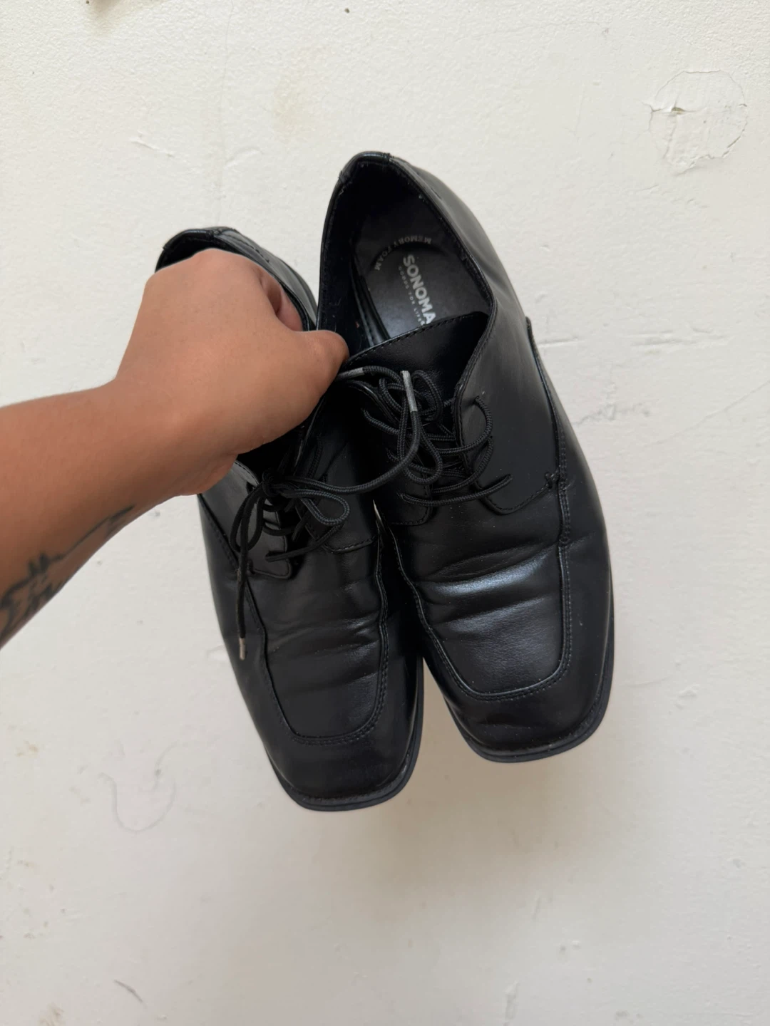 Sonoma Black Dress Shoes - photo 4