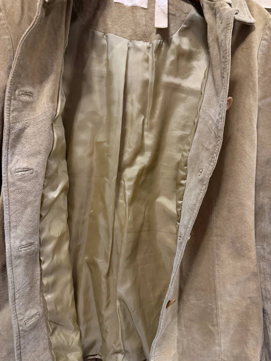 Kate Hill Tan Suede Jacket - photo 3