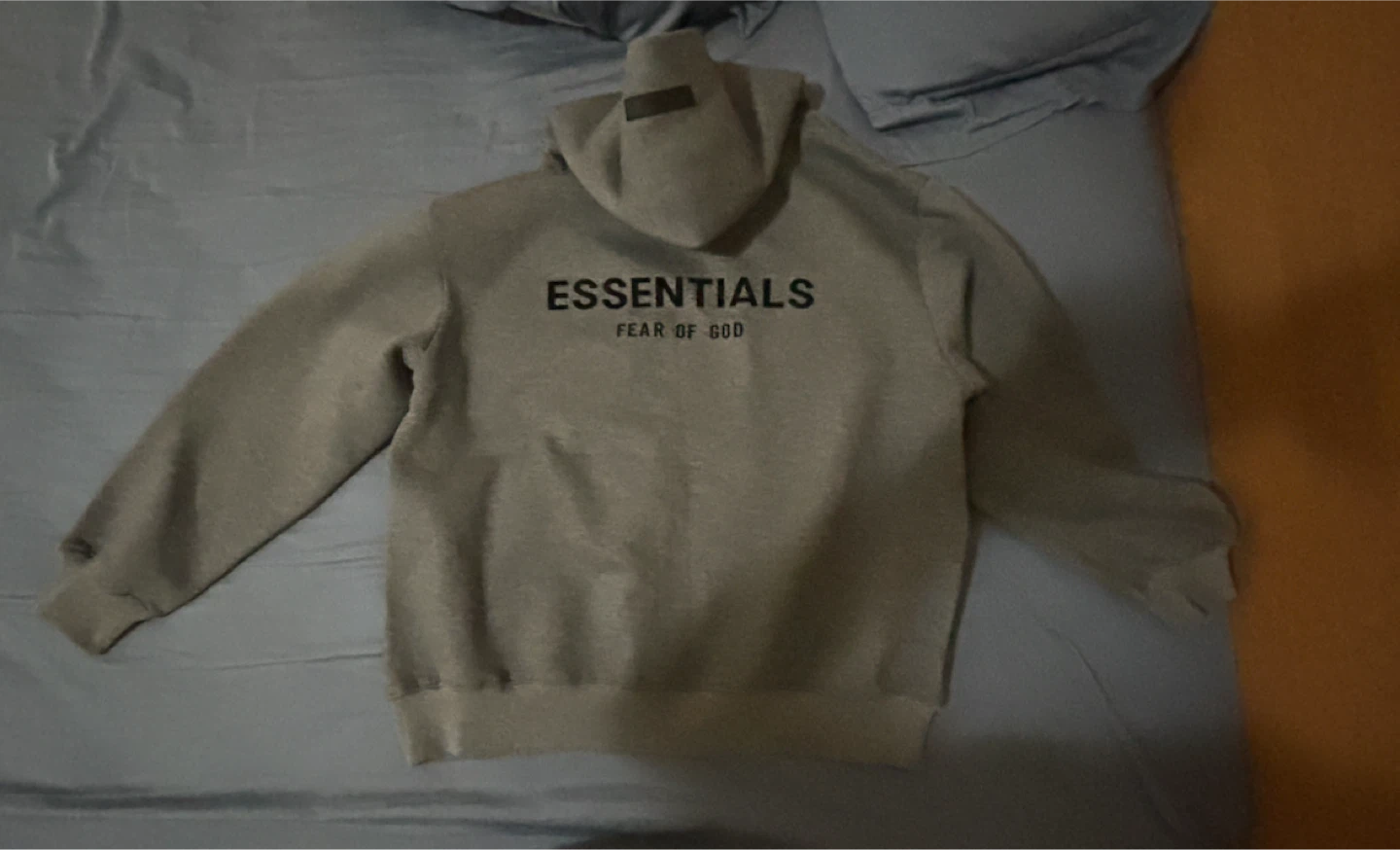ESSENTIALS Fear of God Grey Hoodie - photo 4