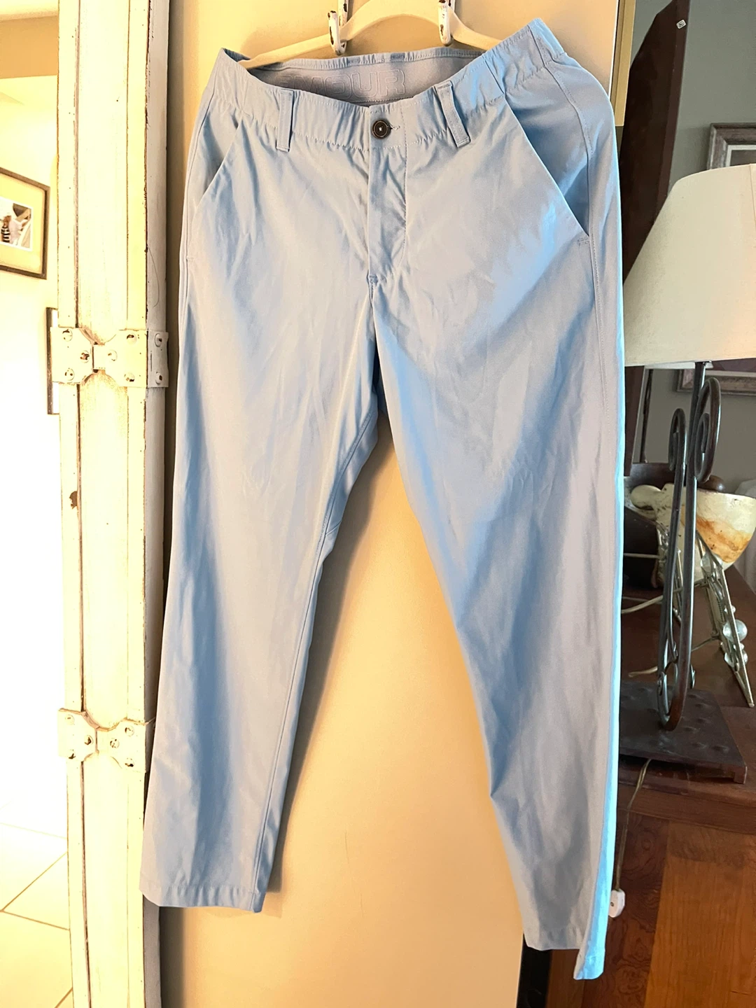 Light Blue Under Armour Golf Pants