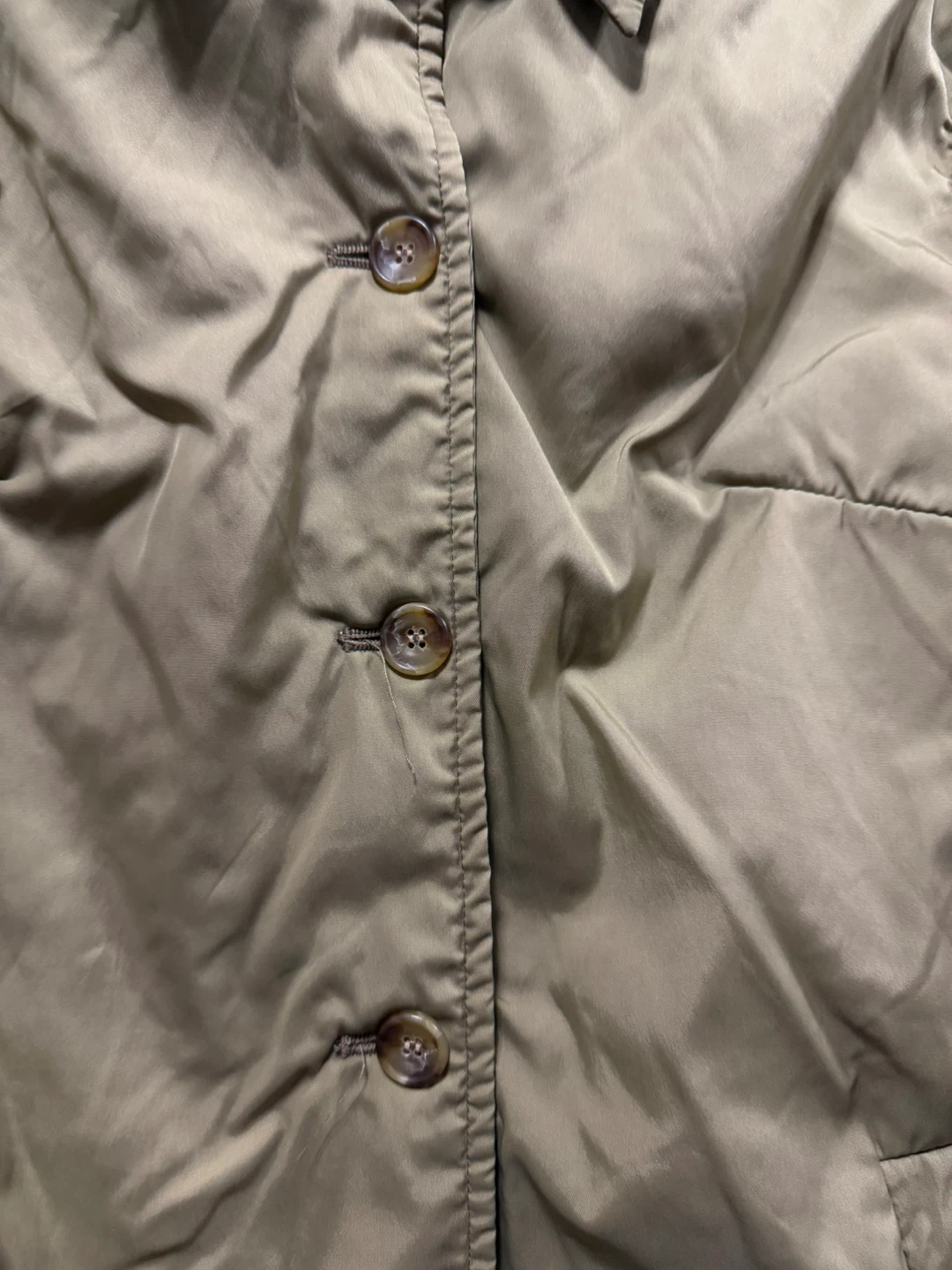 Olive Green Button-Down Jacket - photo 4