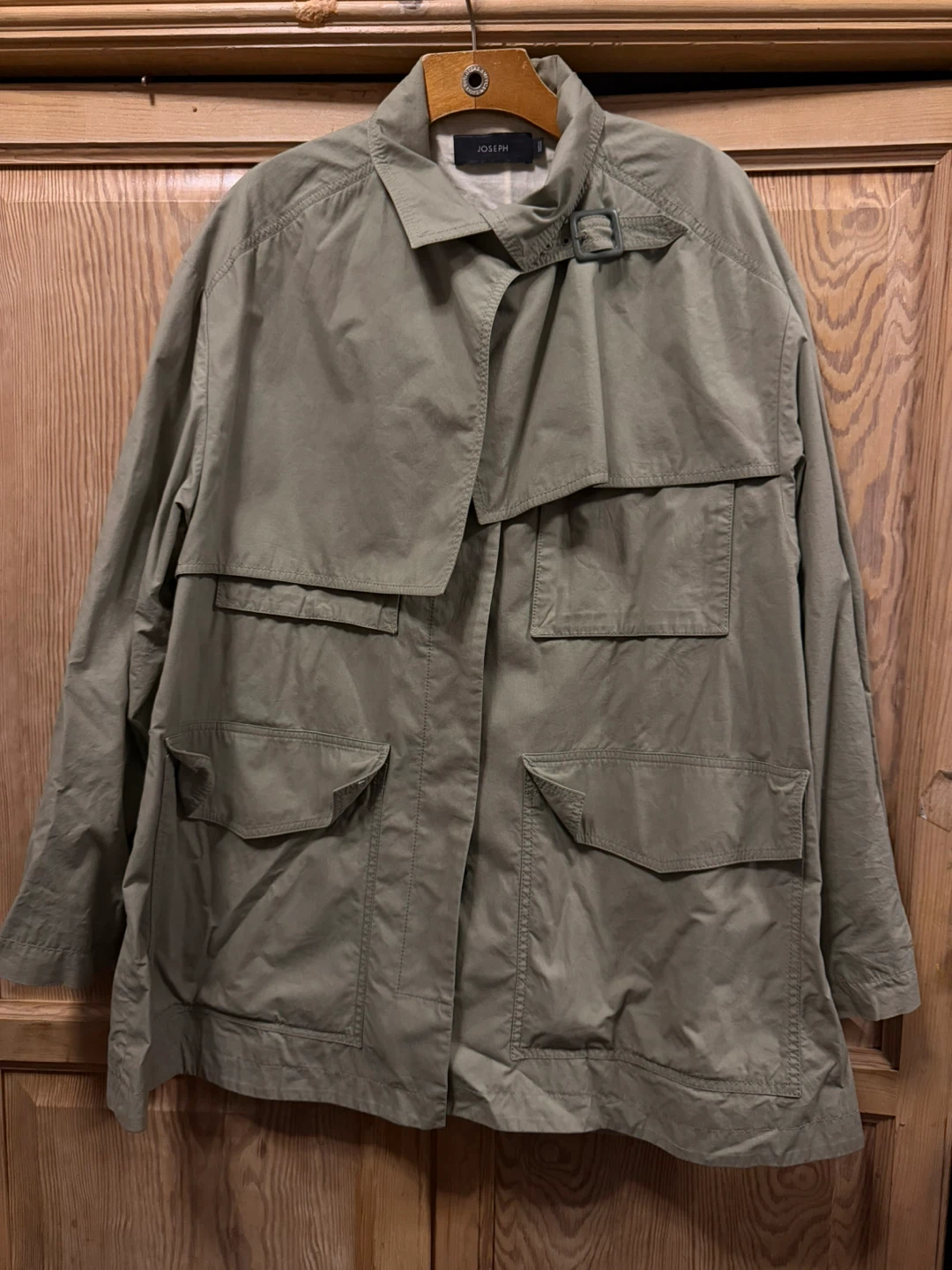 Joseph Sage Green Utility Jacket