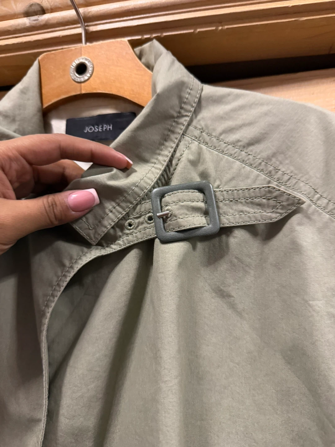 Joseph Sage Green Utility Jacket - photo 3